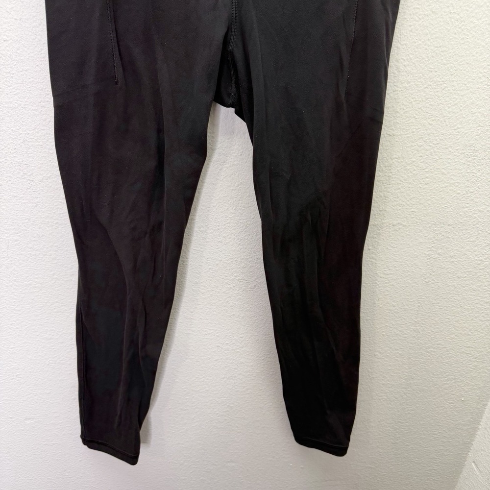 Athleta Salutation Stash Pocket II Tight Black Powervita Leggings Women's Medium - Picture 3 of 6